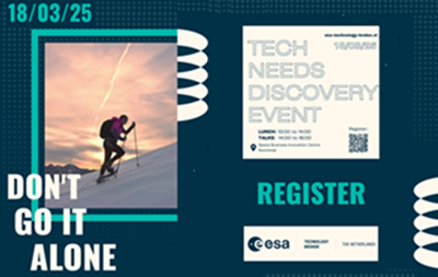 tech needs discovery event promo visual